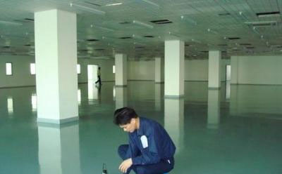 如何检测环氧地坪厚度和新源环氧地坪用量